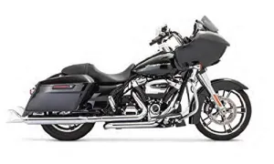Freedom HD00622 Exhaust (Shark tails Slip-On 4 In All Chrome)
