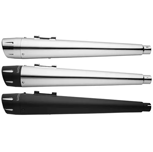 Freedom HD00629 Exhaust (4.5 In Combat Slip-On Black With Sculpted Tip)