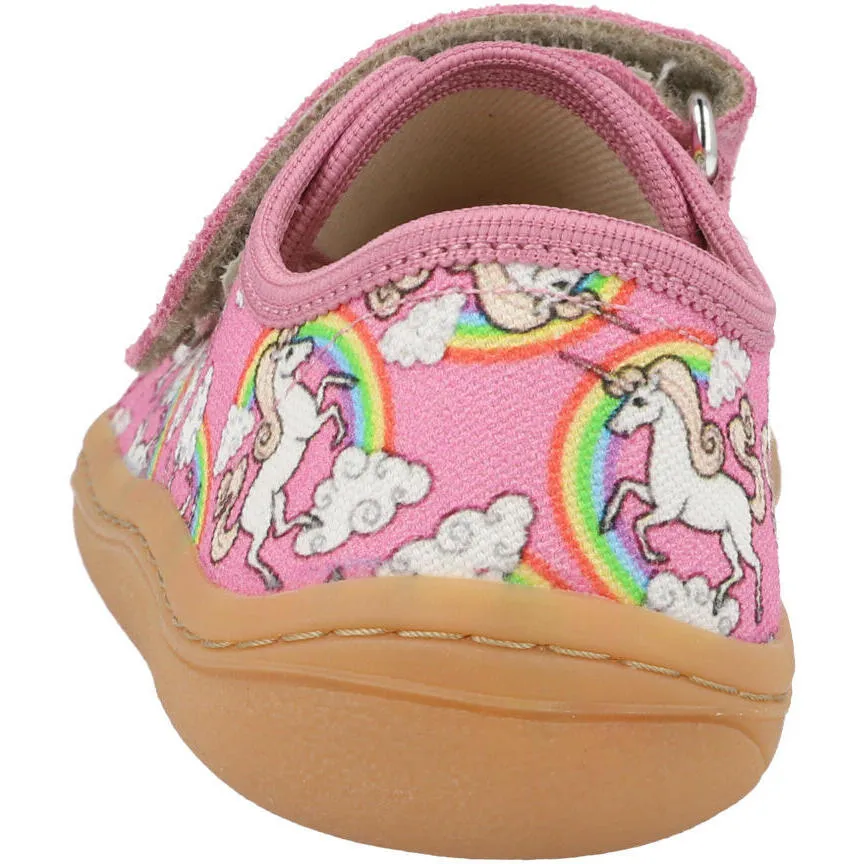 Froddo Barefoot Pink Canvas Shoes