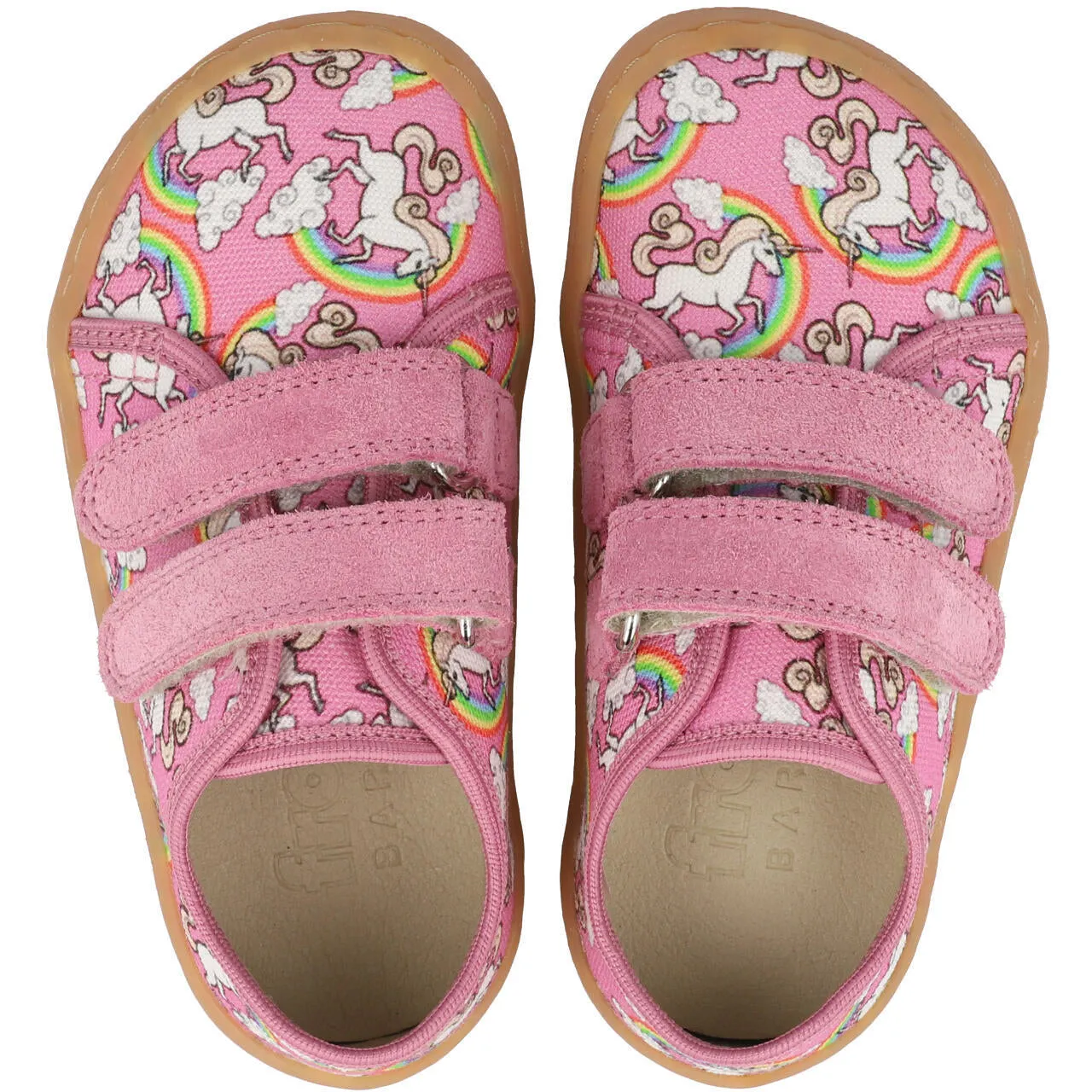 Froddo Barefoot Pink Canvas Shoes