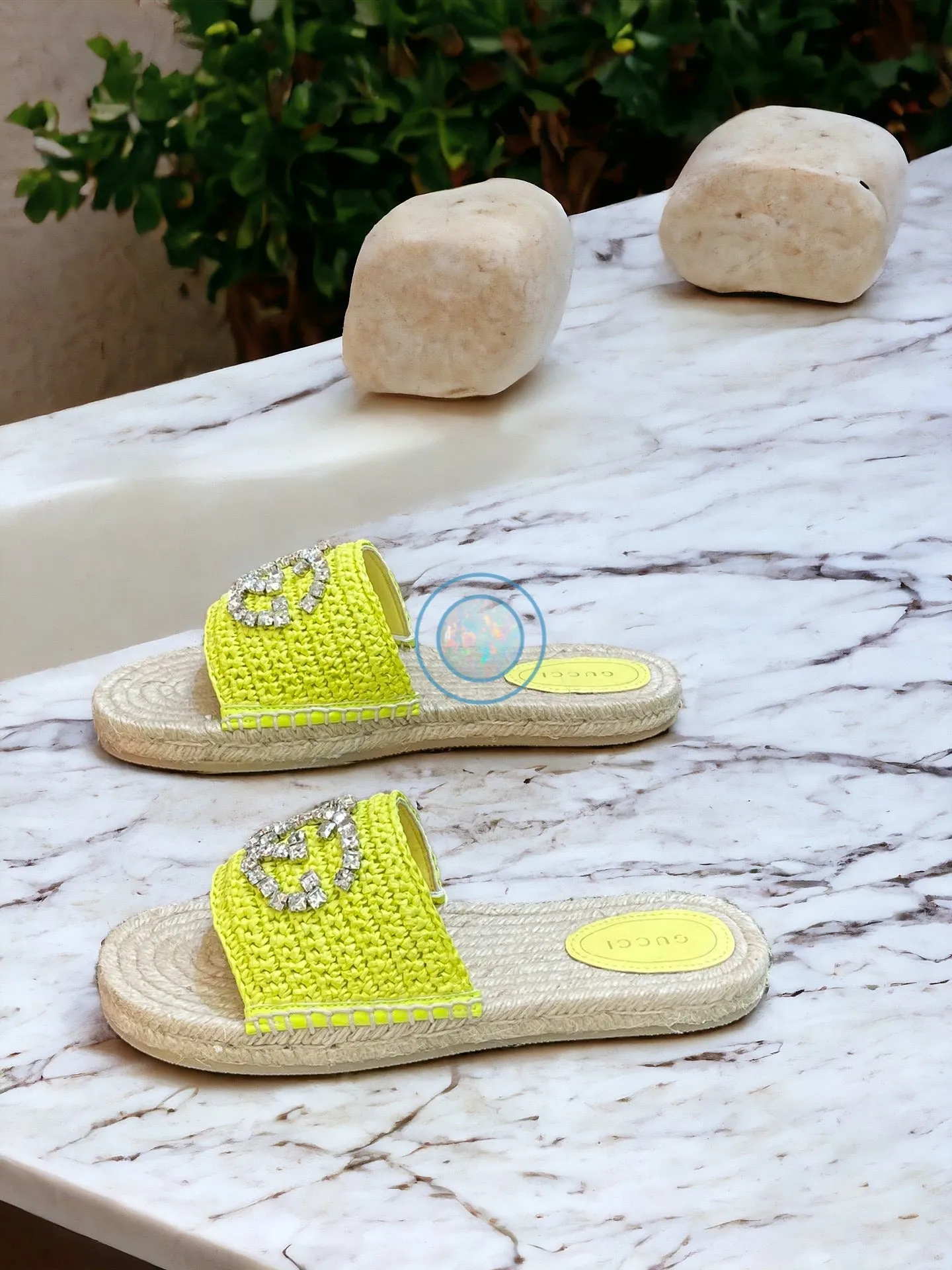 GG Bling Interlock Espadrilles