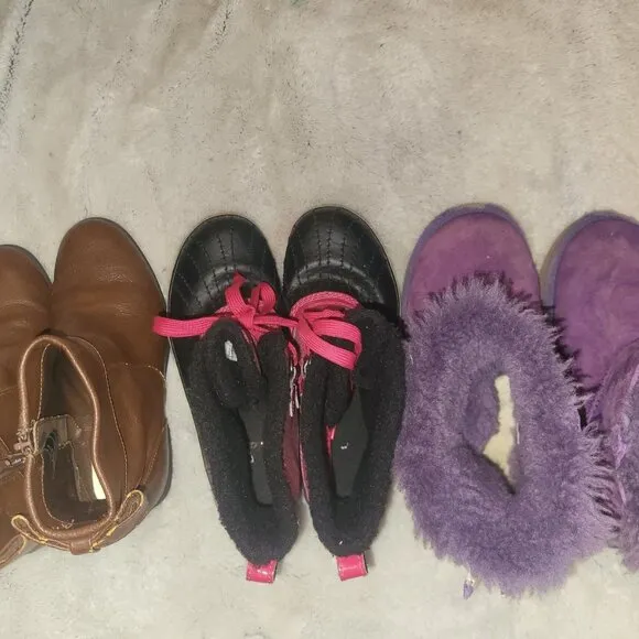 Girls Sorel &amp; Ugg Winter Boots Size 3