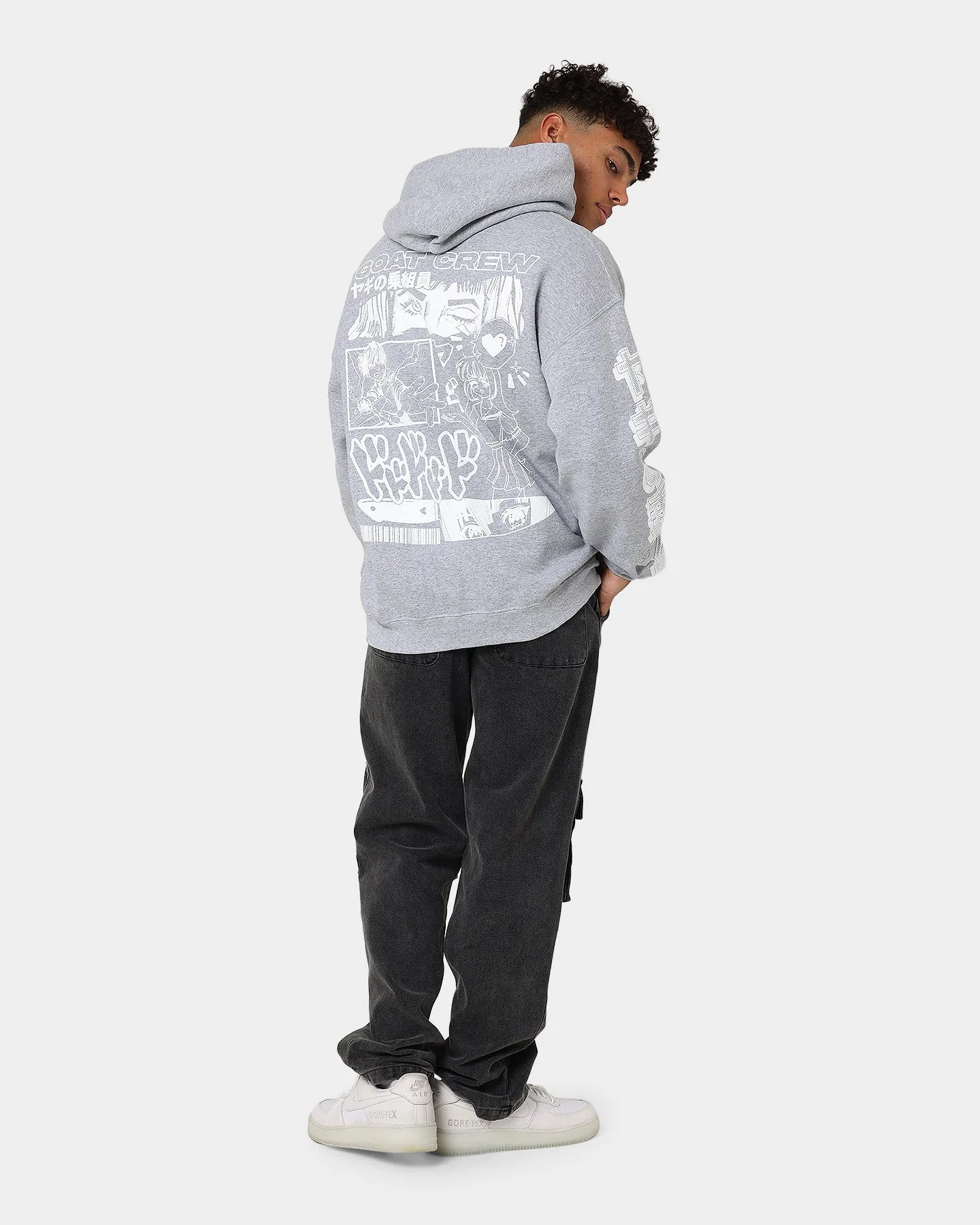 Goat Crew Niseko Hoodie Grey