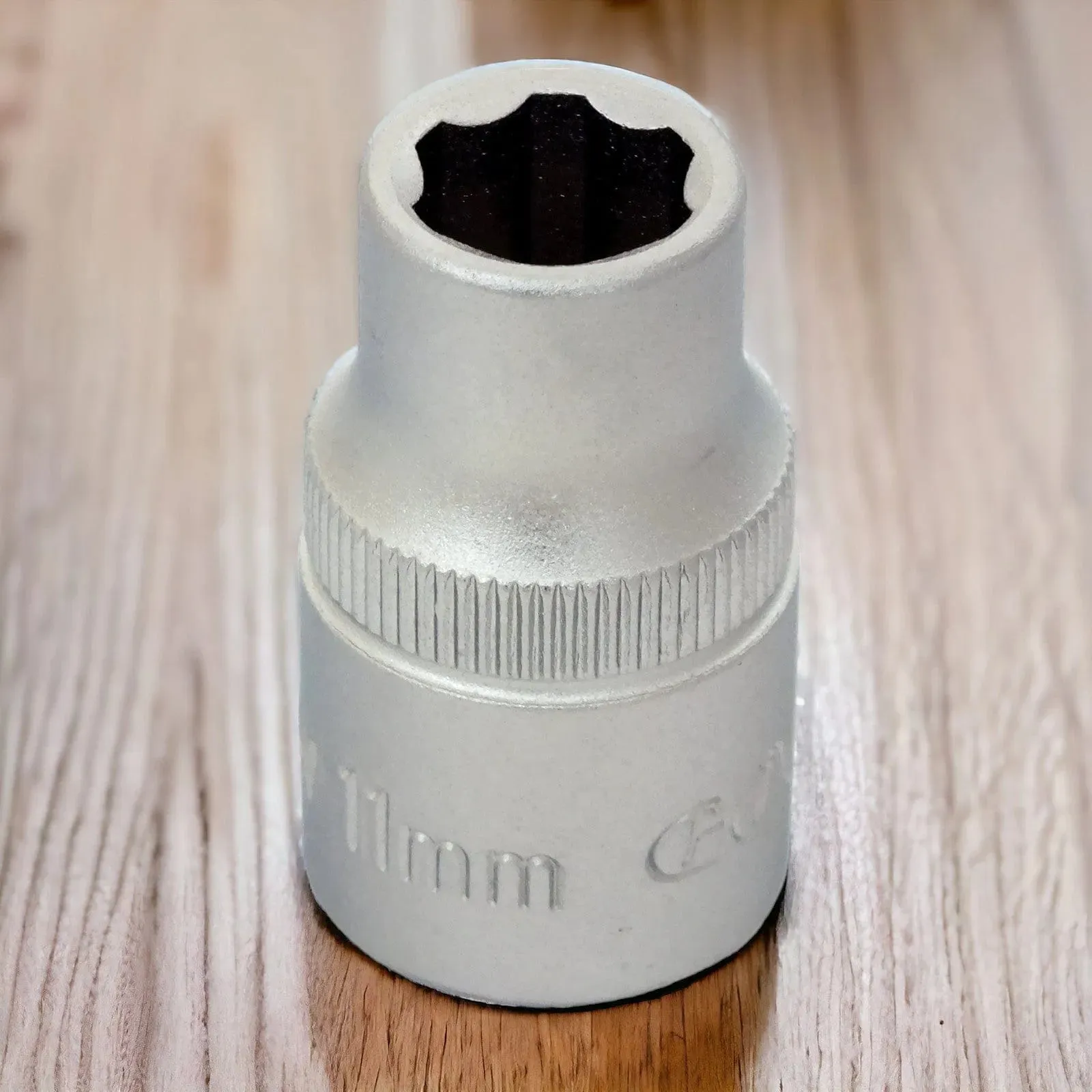 Goodyear 1/2" Dr. 11mm Socket Chrome Vanadium 6 Point Socket