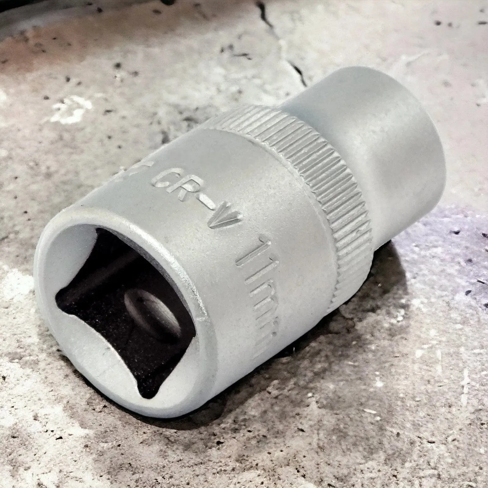 Goodyear 1/2" Dr. 11mm Socket Chrome Vanadium 6 Point Socket