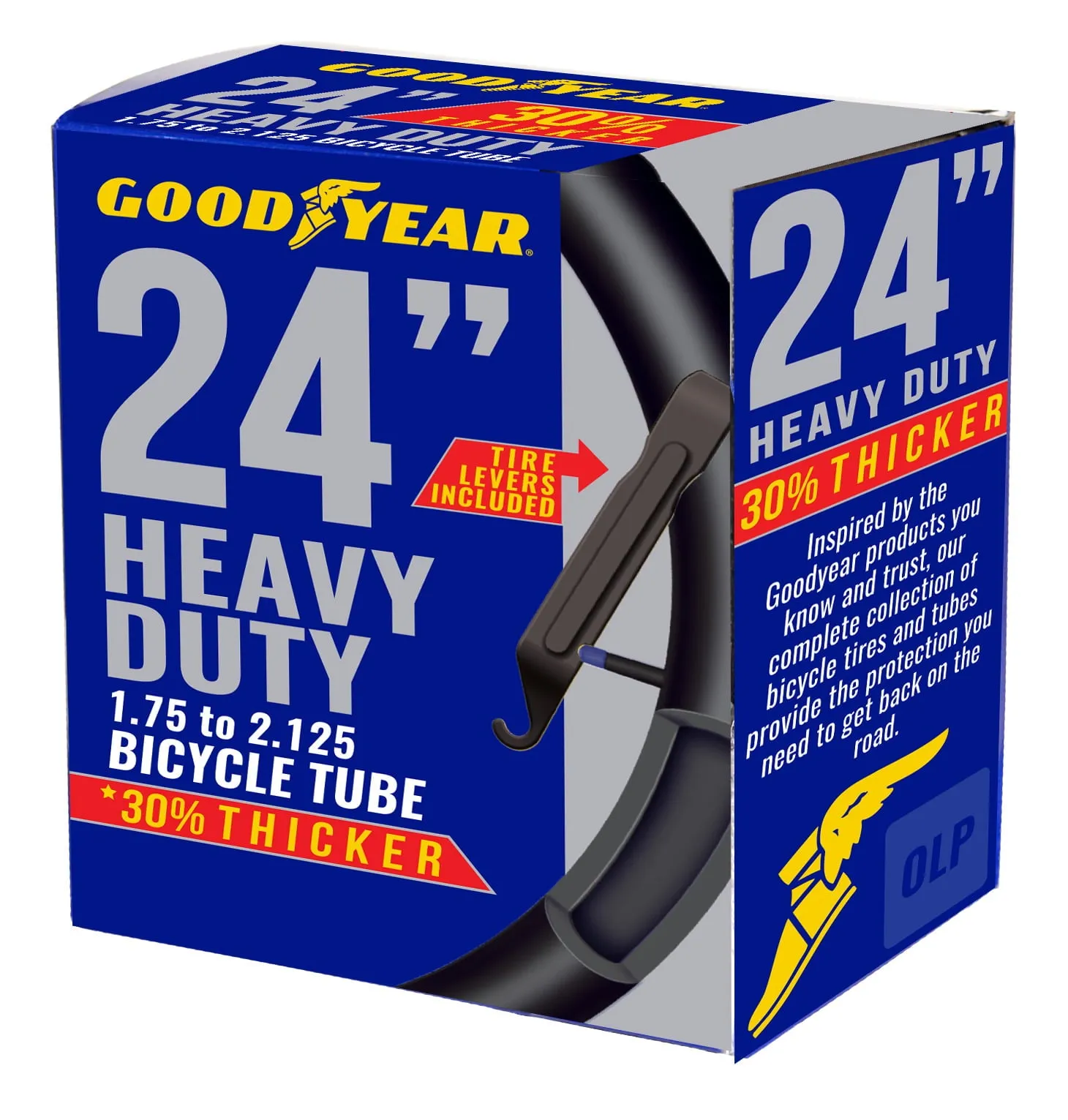 Goodyear 24" X 1.75-2.125 Heavy Duty Bike Tube