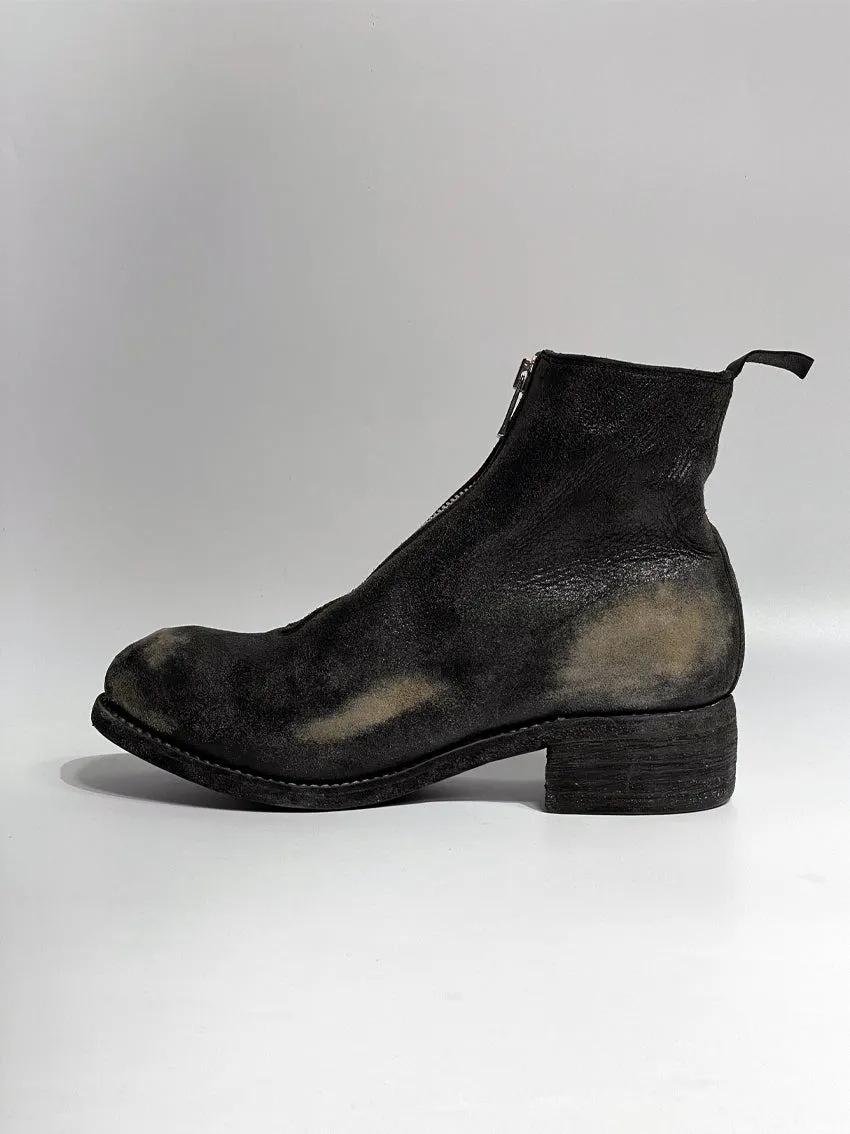 Guidi PL1 RU Coated Front Zip Boots Men