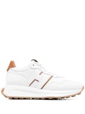 H641 leather sneakers