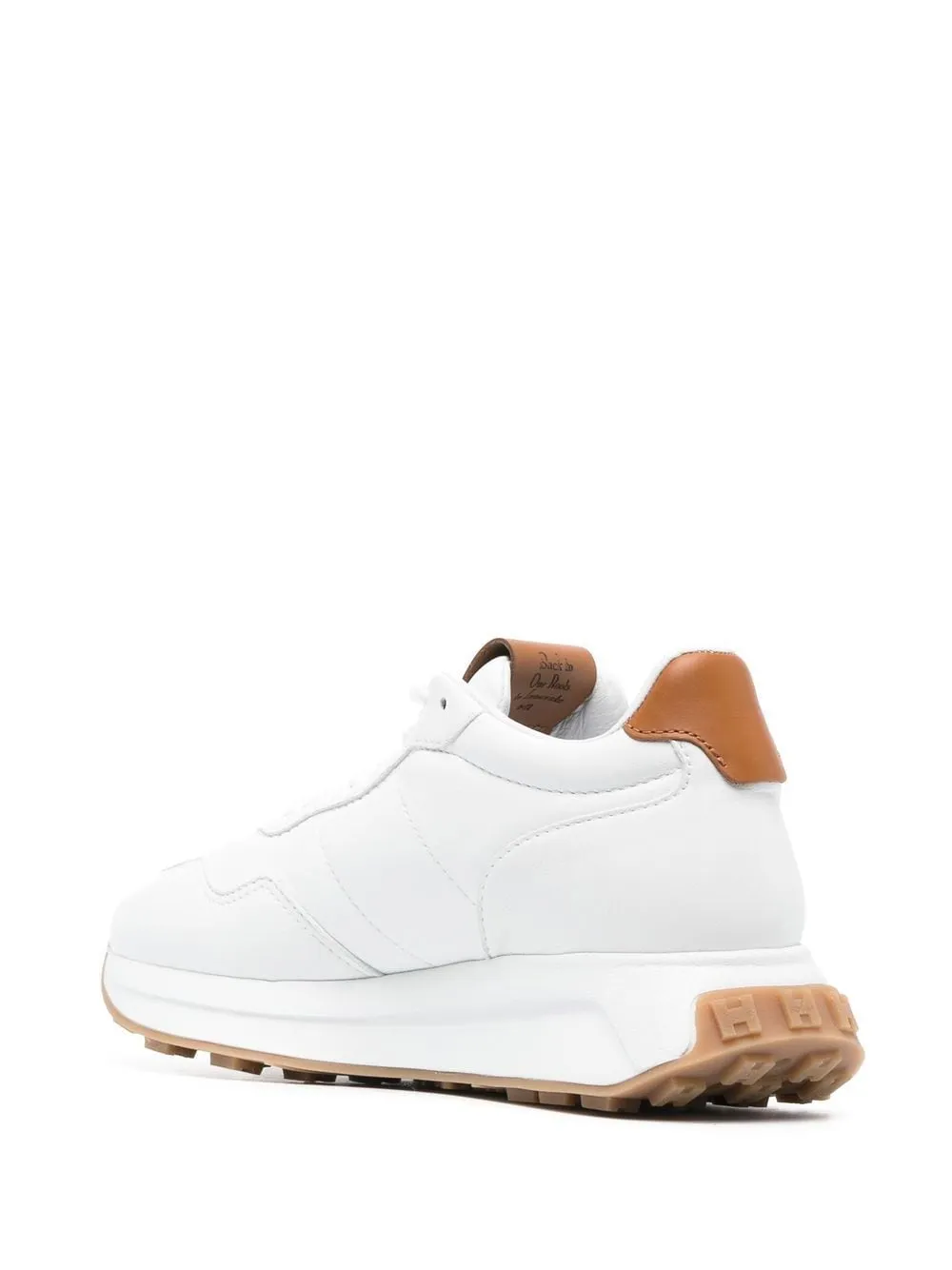 H641 leather sneakers