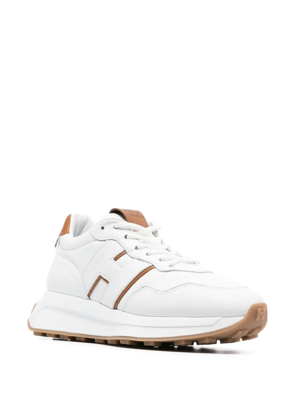 H641 leather sneakers