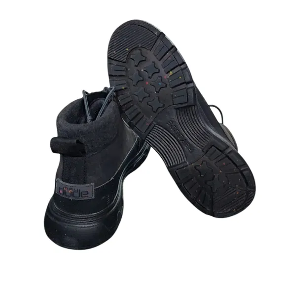 Hey Dude Men's Duke Eco Shield Black Shoe Size 9 CoolGrip Slip On Boot
