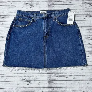 Hudson The Viper Denim Mini Skirt