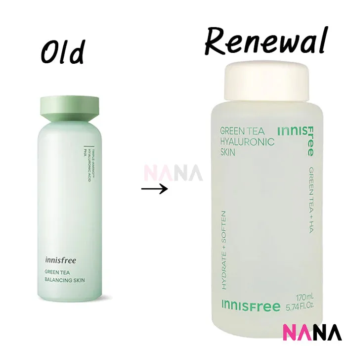 Innisfree Green Tea Hyaluronic Skin 170ml