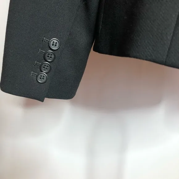 J. Crew One Button Black Blazer