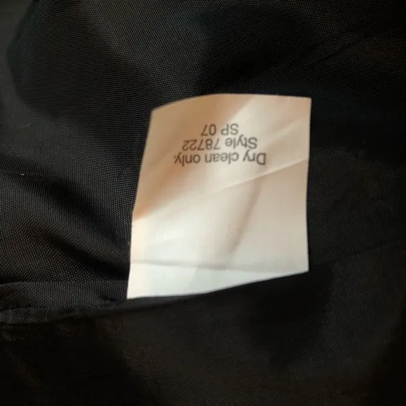 J. Crew One Button Black Blazer