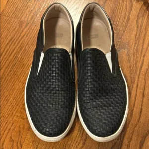 Johnston &amp; Murphy woven leather slip one