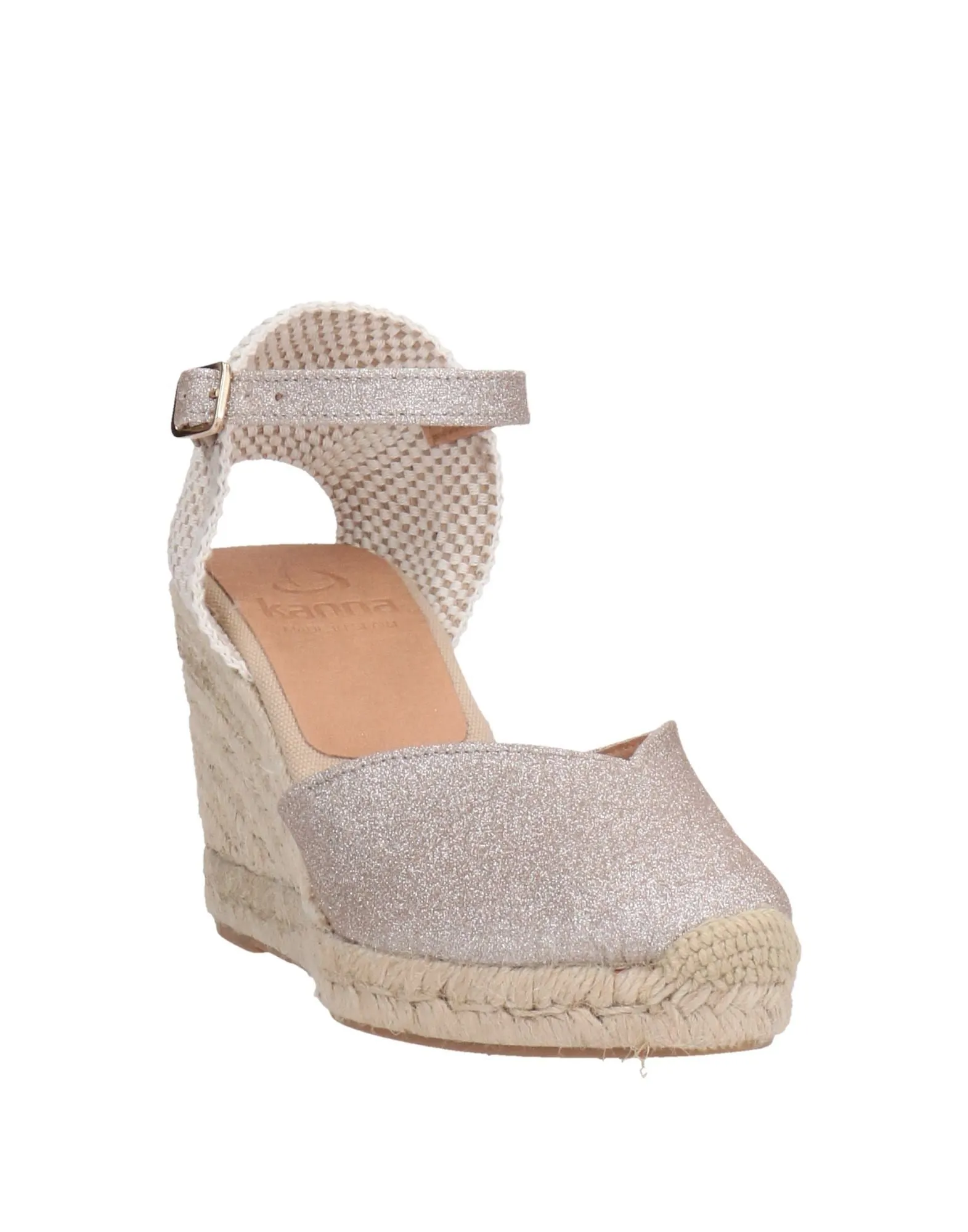 KANNA Platinum Espadrilles (17238629AG) Woman