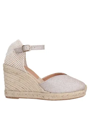 KANNA Platinum Espadrilles (17238629AG) Woman