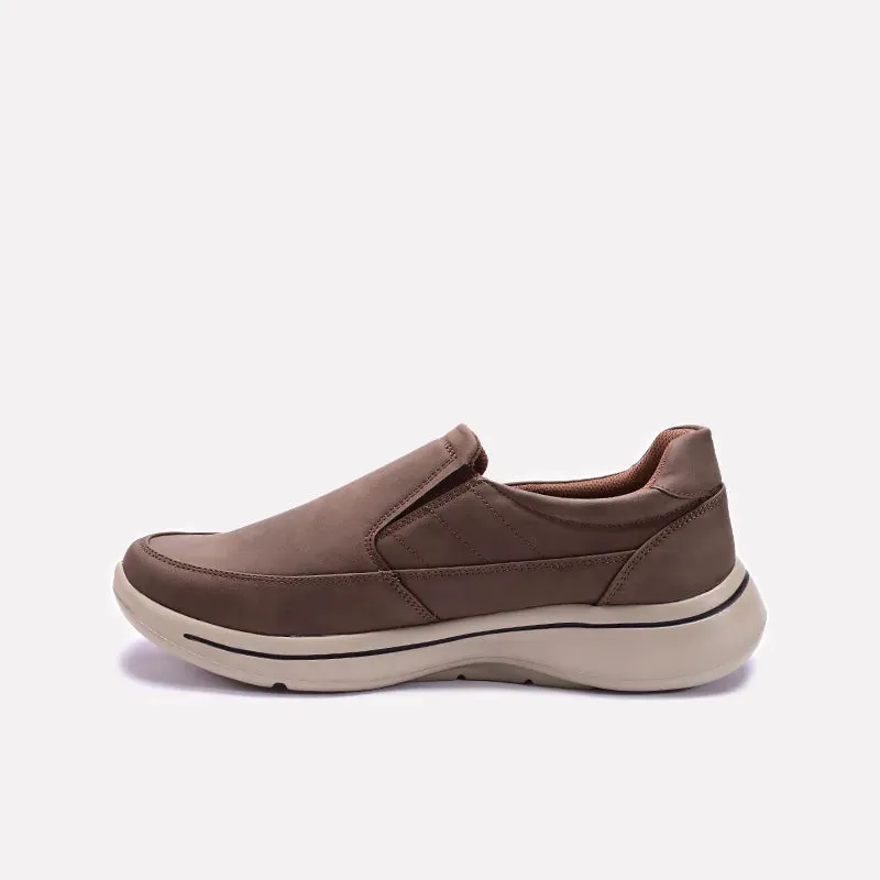 Khaki Comfy Slip On Sneakers 0120567