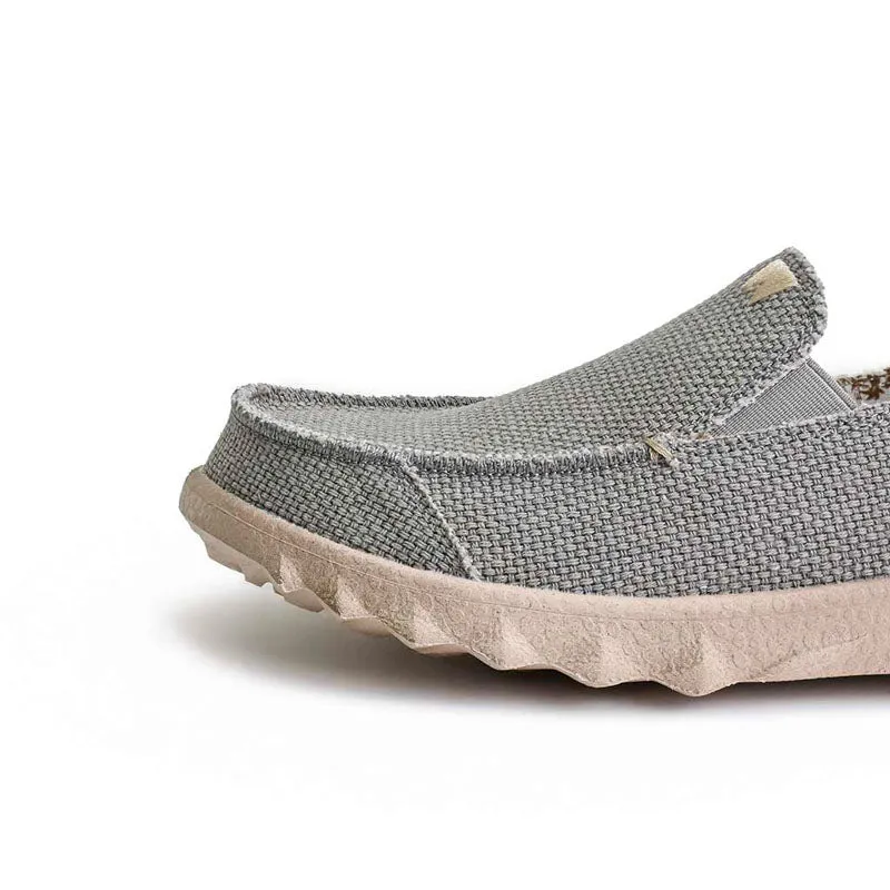 KICKBACK Couch Classic Woven Canvas Shoes in Rocket Grey