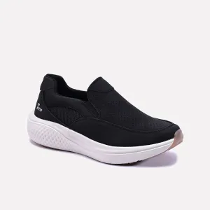Kinetic Black Slip On Sneakers 0120494
