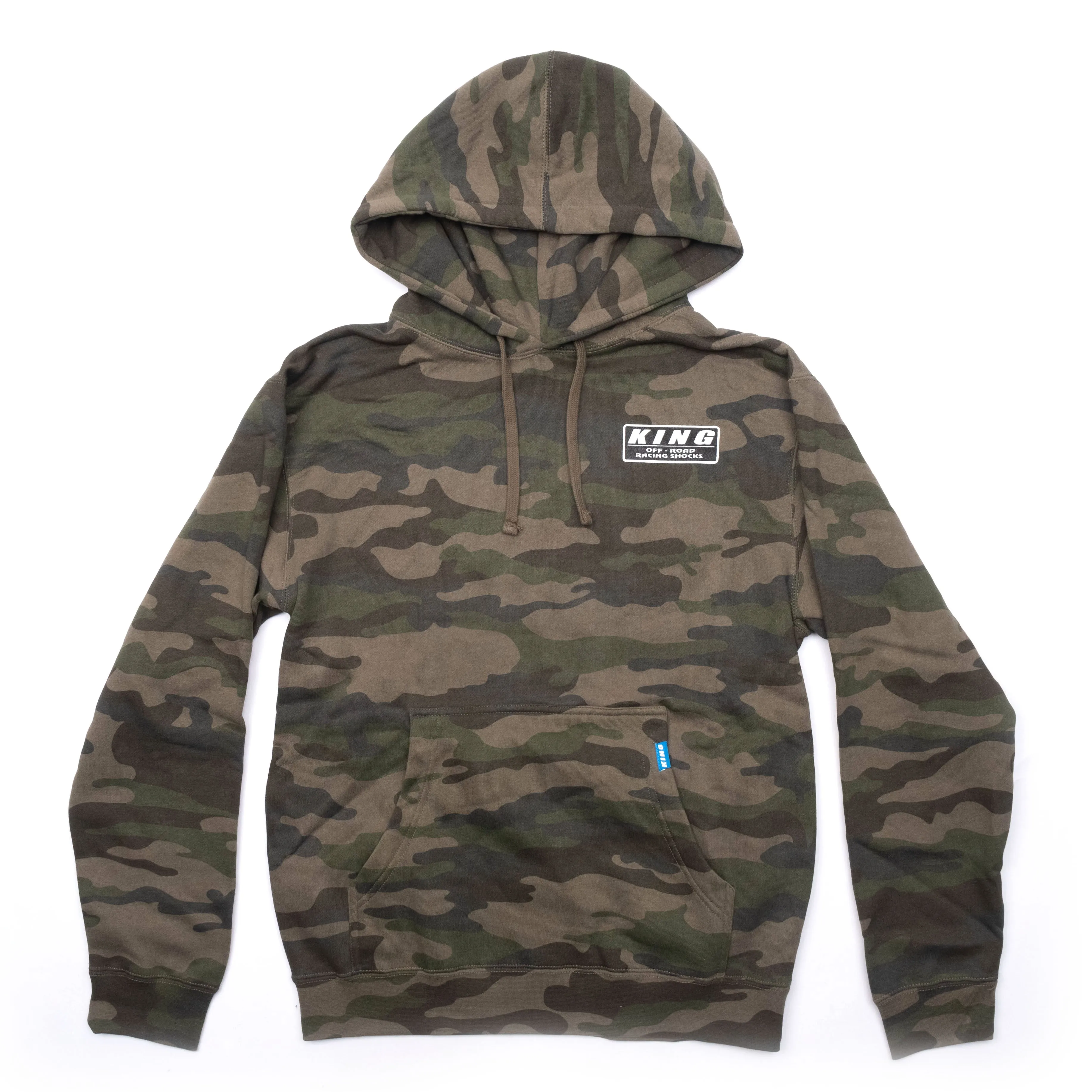 King Shocks Forest Camo Pullover Hoodie