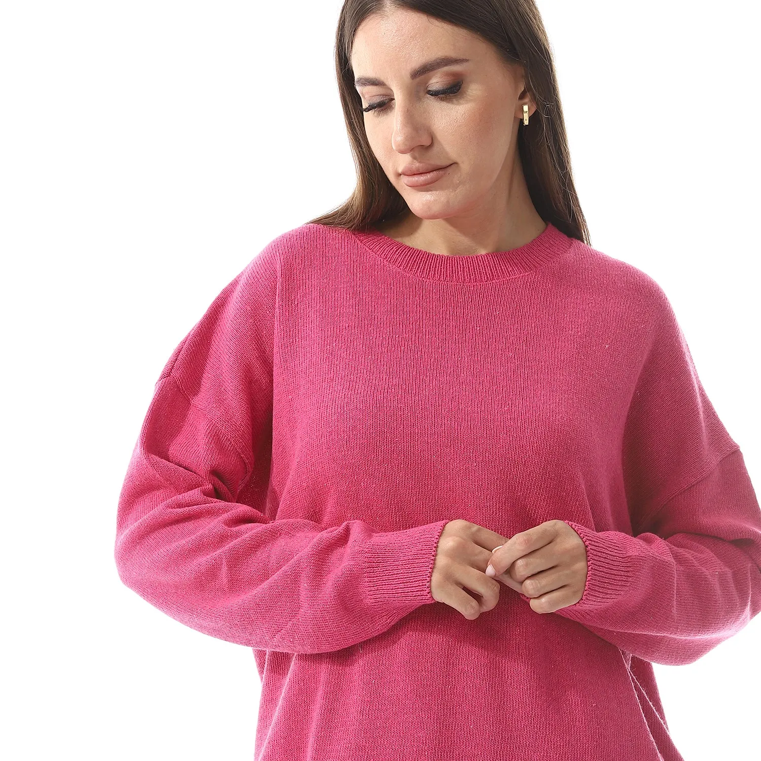 Knitted Slip On Pullover