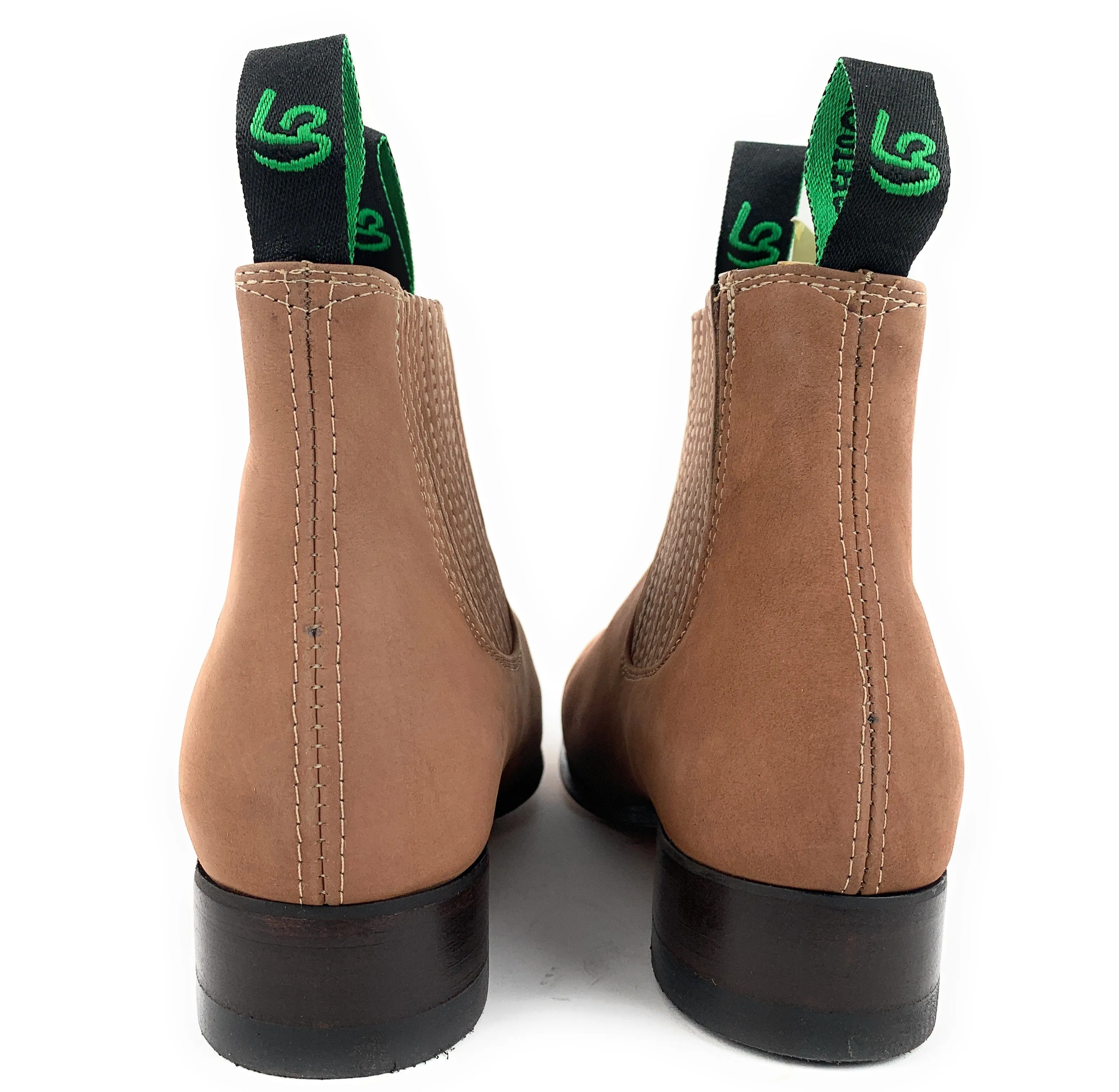 La Barca Men's Topo Suede Botin Charro