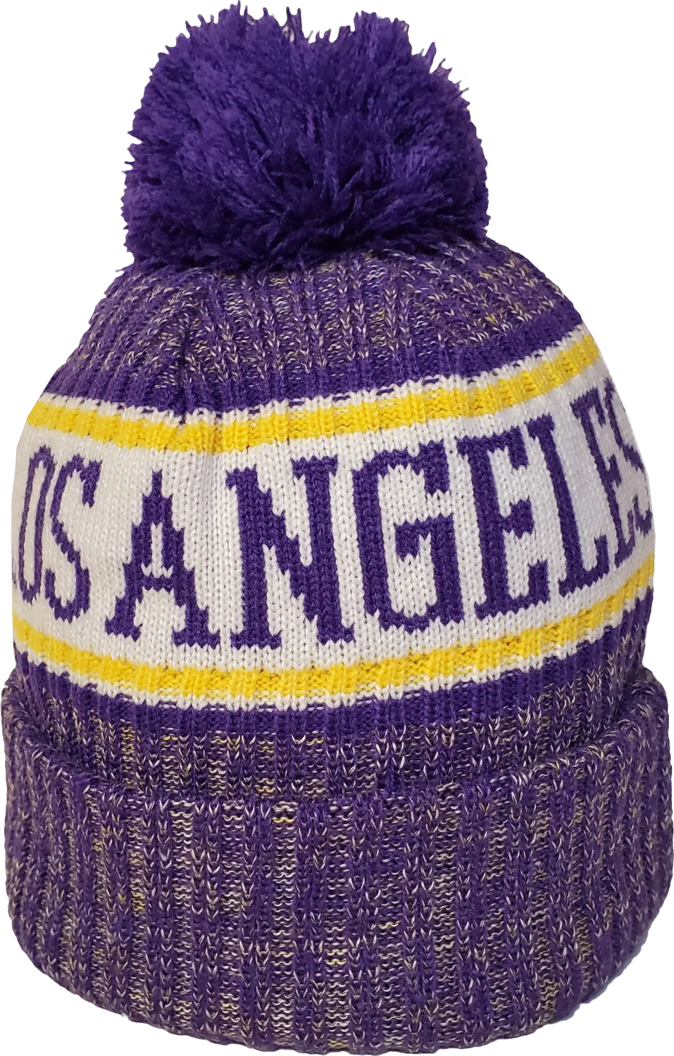 L.A. Lakers Fleece Lined Pom Toque