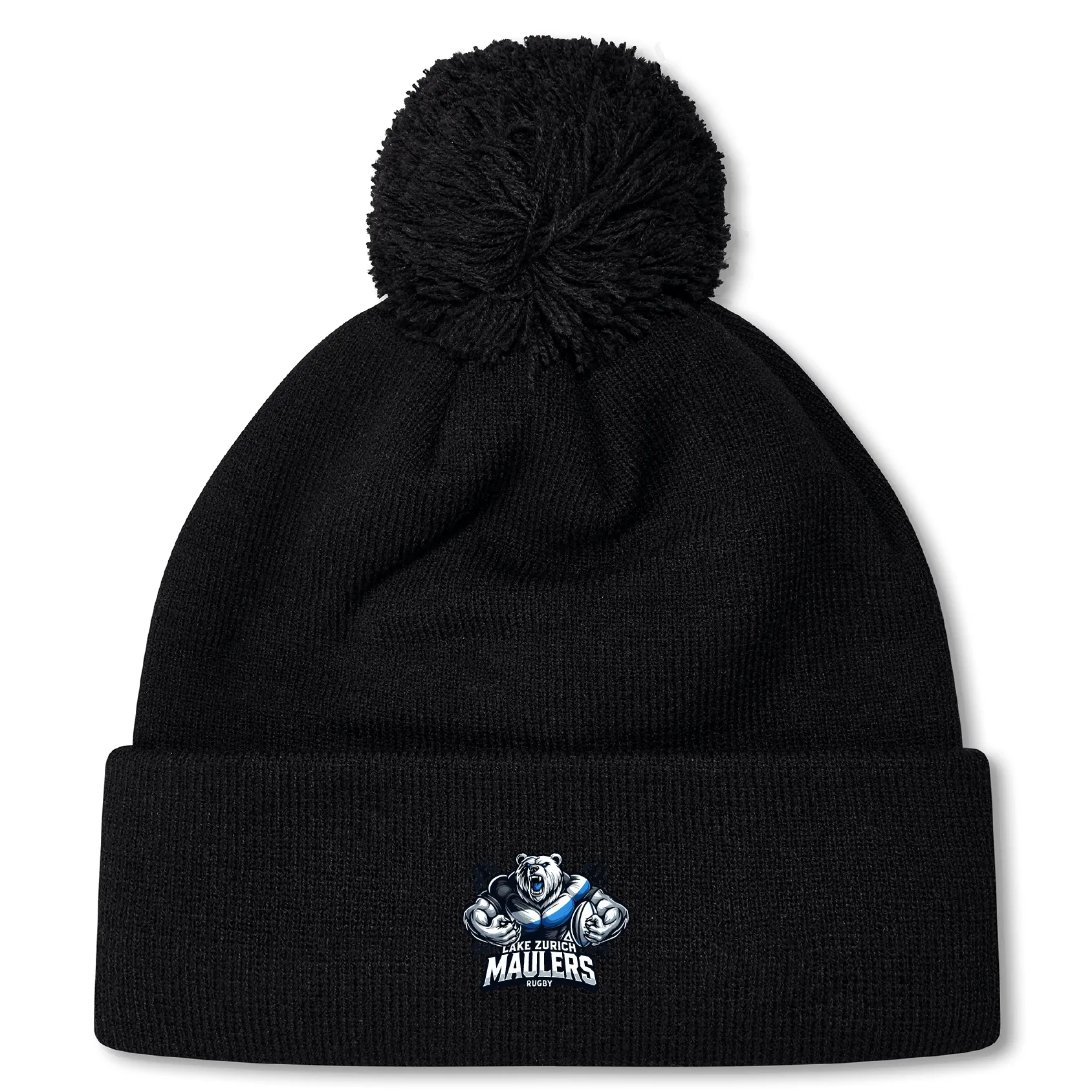 Lake Zurich Pom Pom Beanie by Canterbury