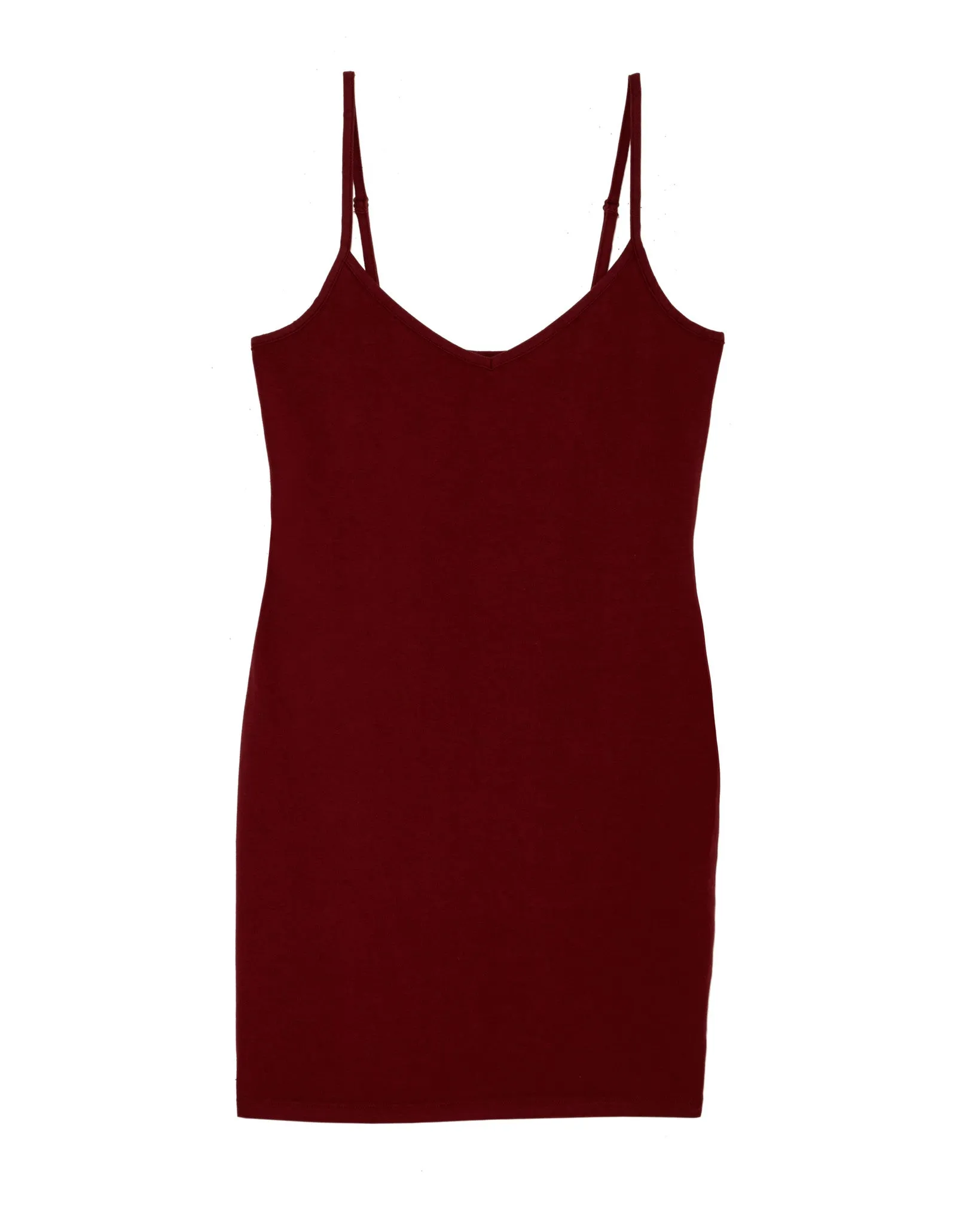 LAmade V Neck Slip Dress | Red