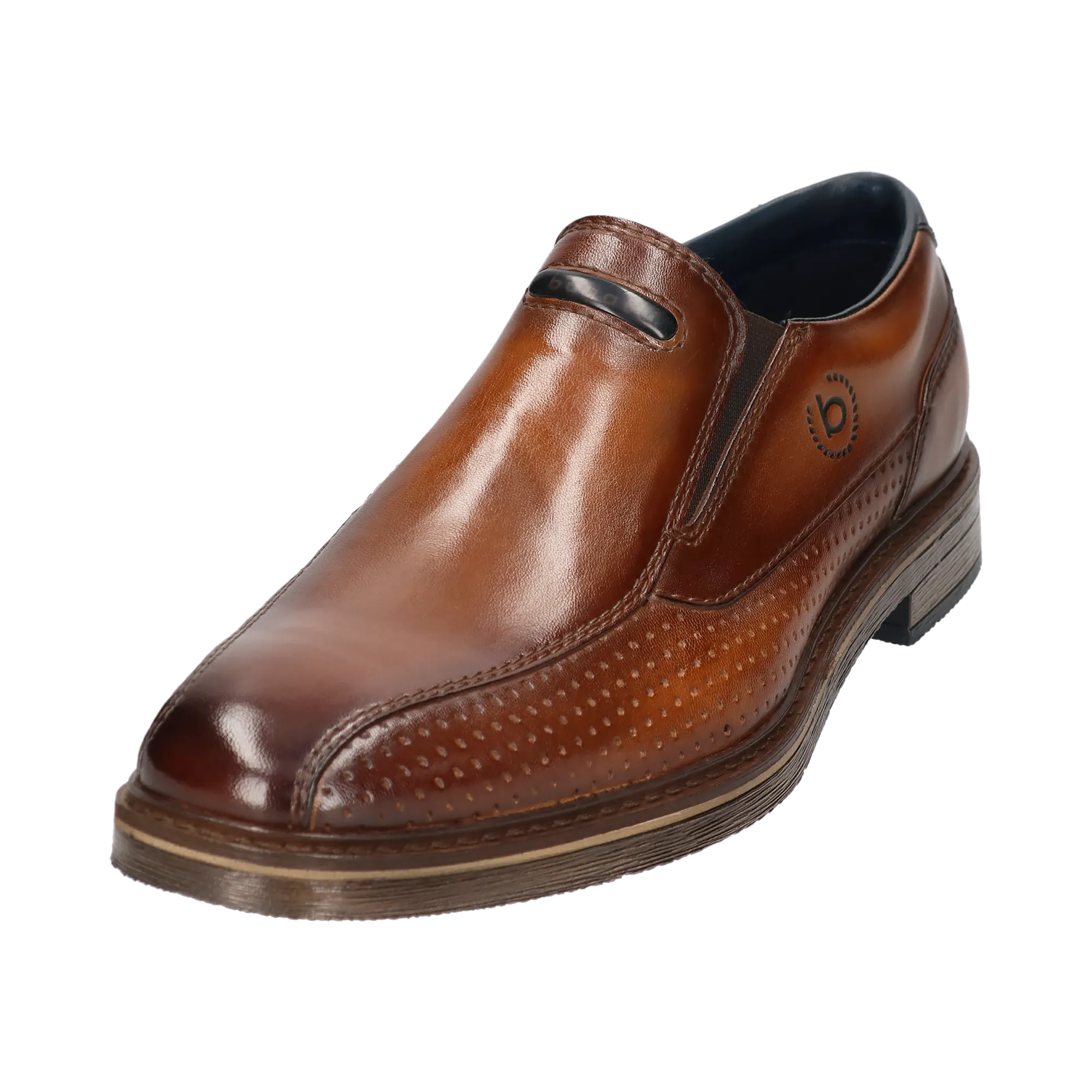 Leder Slip on braun
