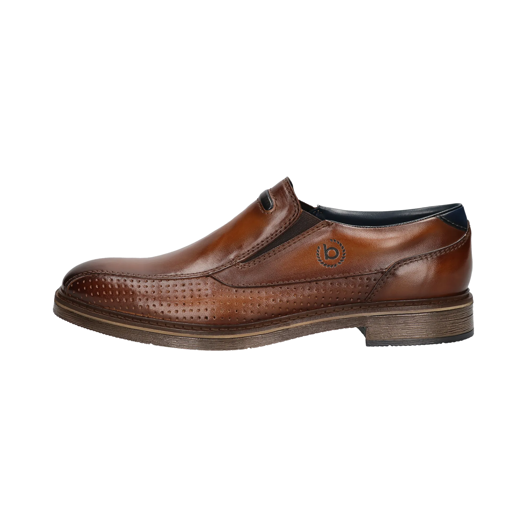 Leder Slip on braun
