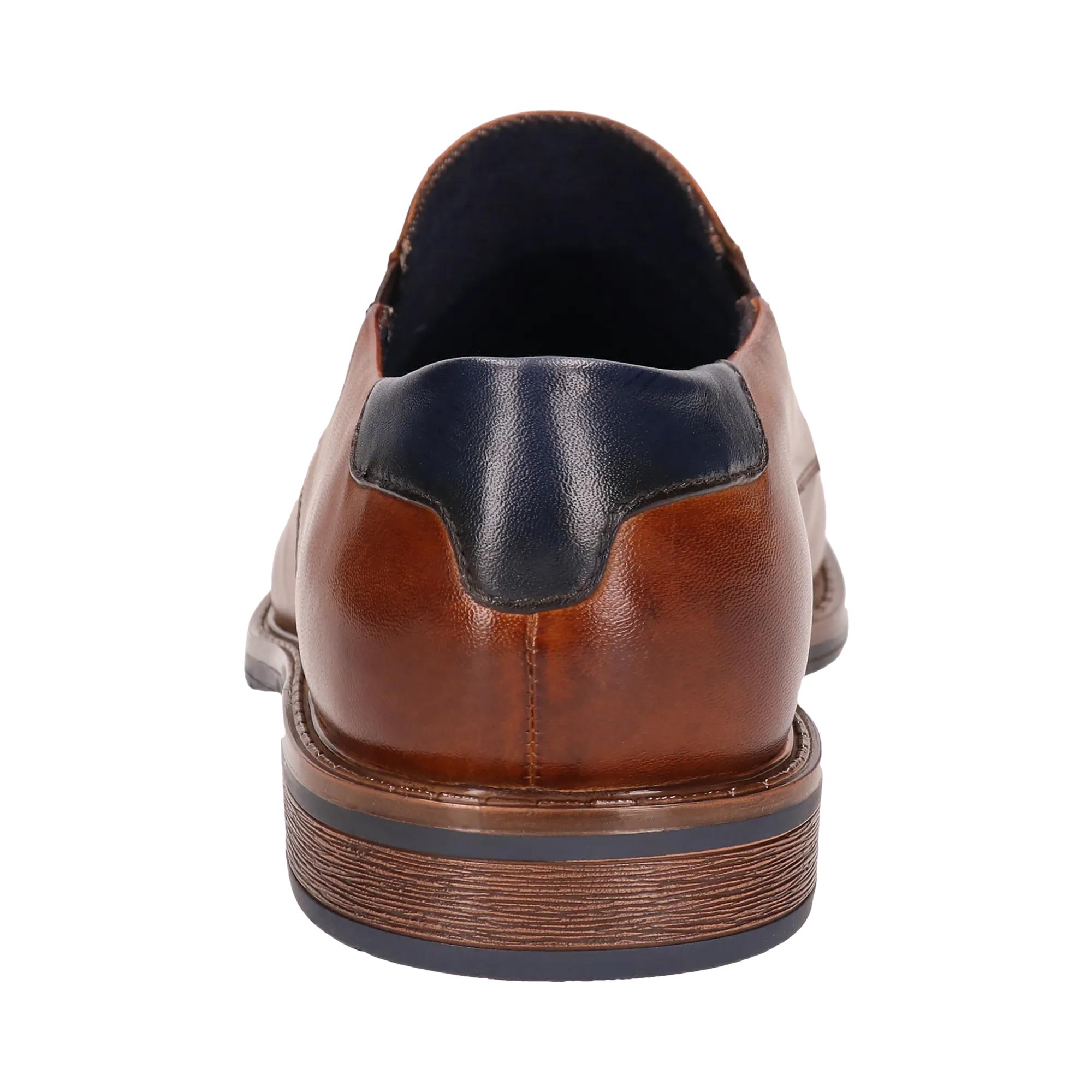 Leder Slip on cognac