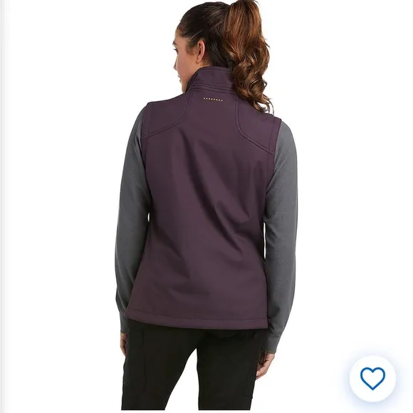 Like new women’s purple Ariat Rebar stretch vest