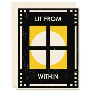 Lit From Within Everyday Inspiration Card