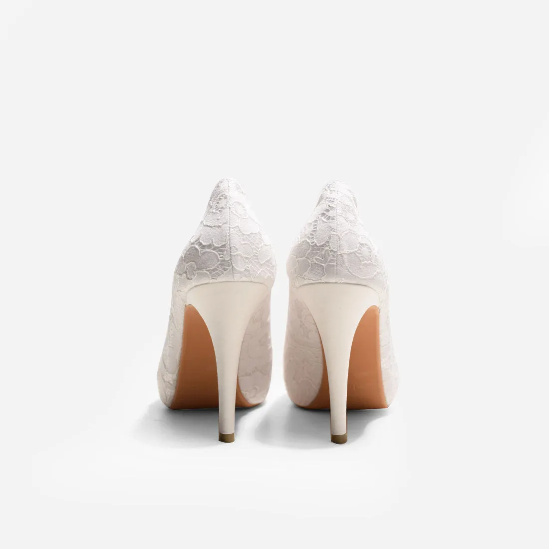 Lorenzo Lace Wedding Heels