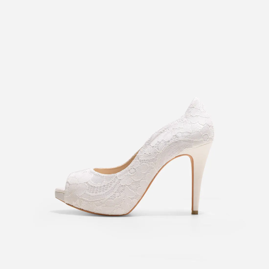 Lorenzo Lace Wedding Heels