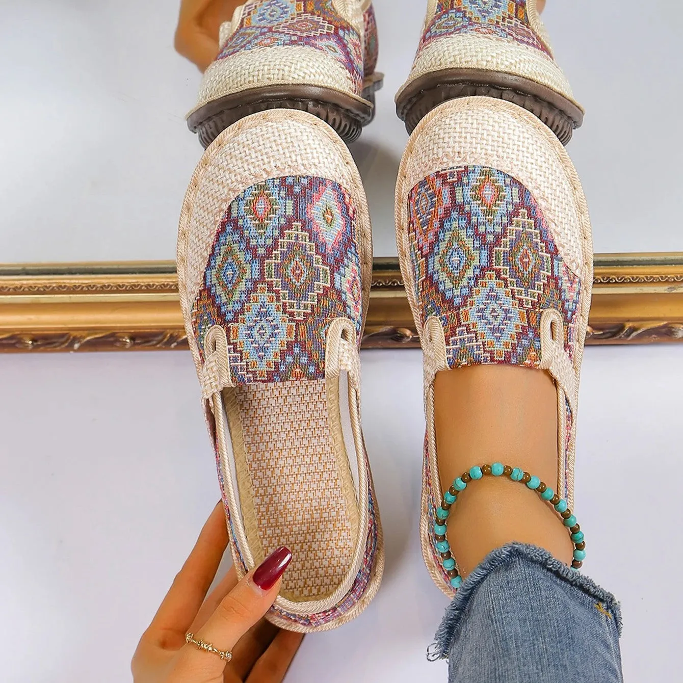 Loretta | Weave Slip-On