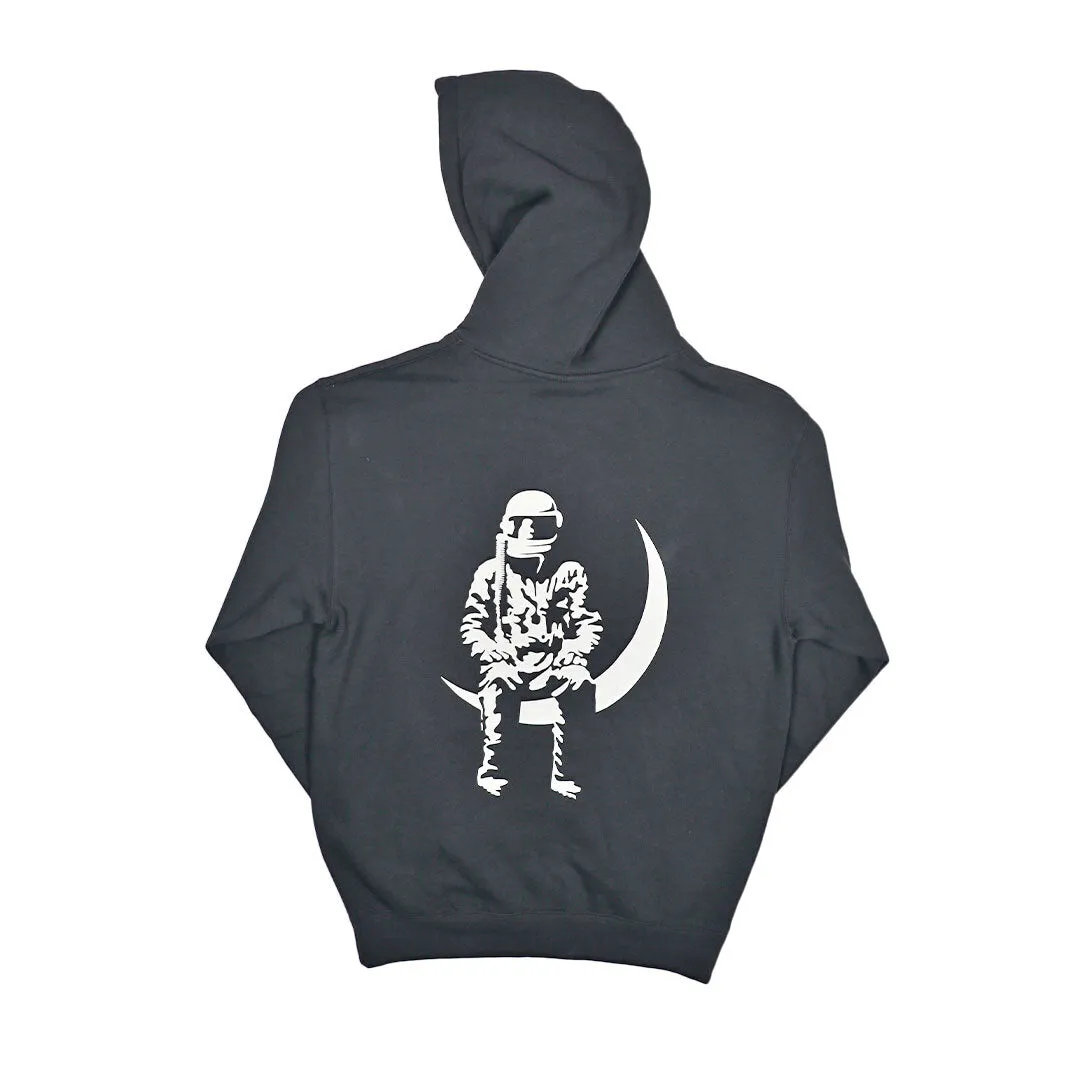 Love Movie Heavyweight Pullover Hoodie Asphalt
