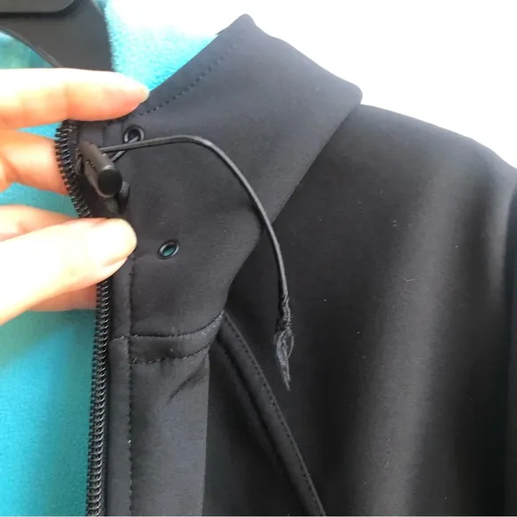Lucy Athletic Fleece Lined Jacket with Hoodie size Small