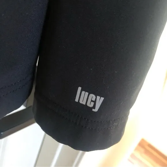 Lucy Athletic Fleece Lined Jacket with Hoodie size Small