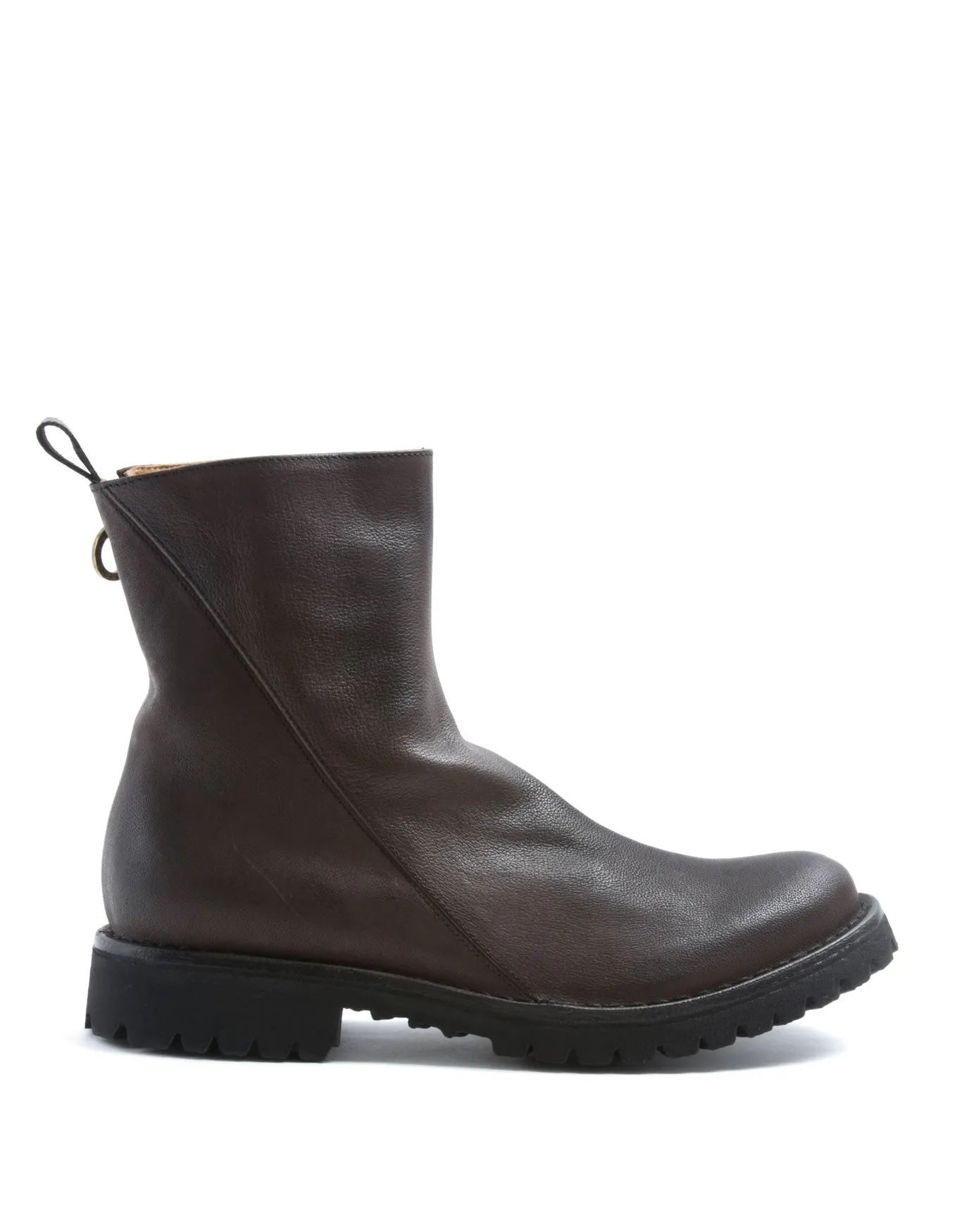 M-EVI Brown Leather Boots