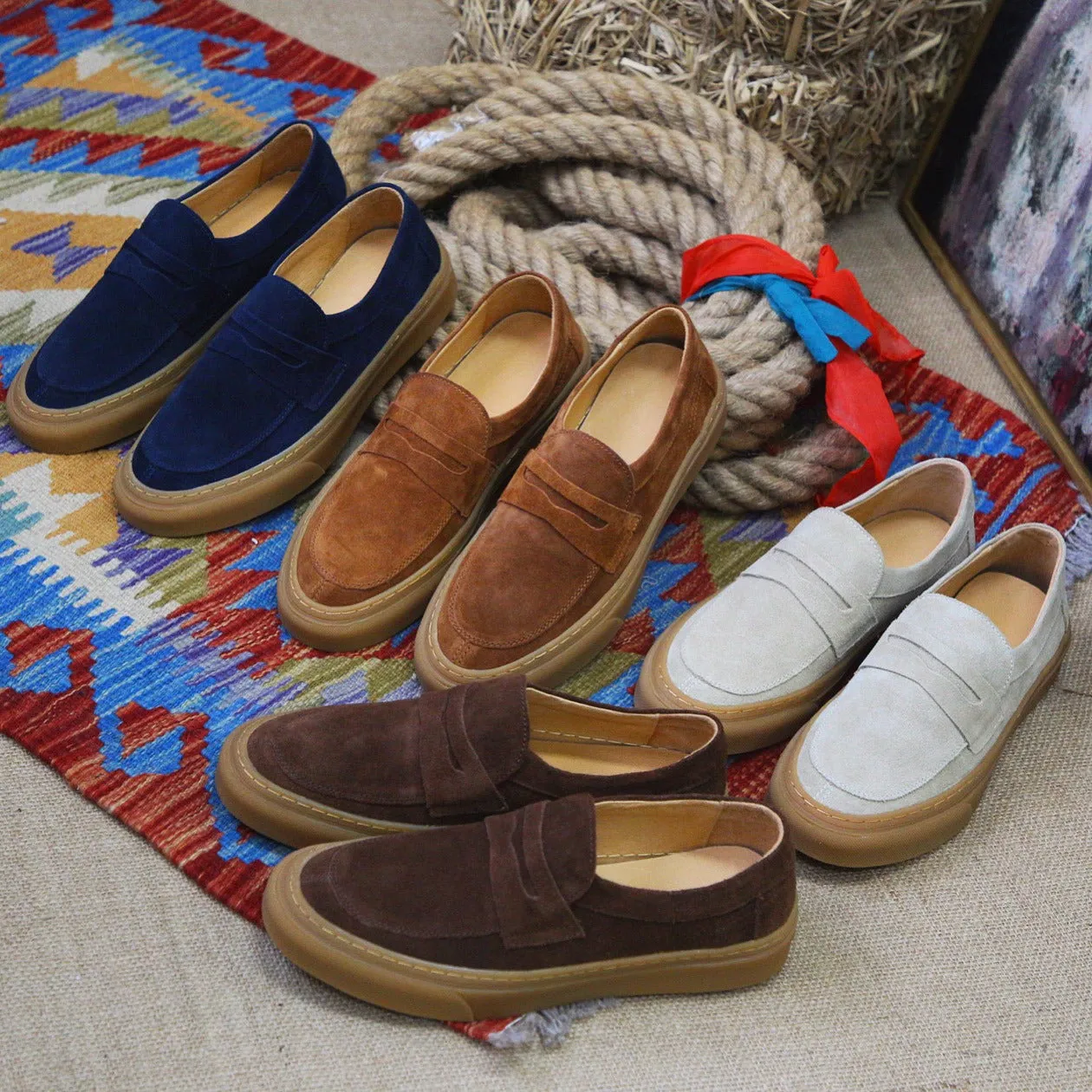 Mallorca Suede Slip-On
