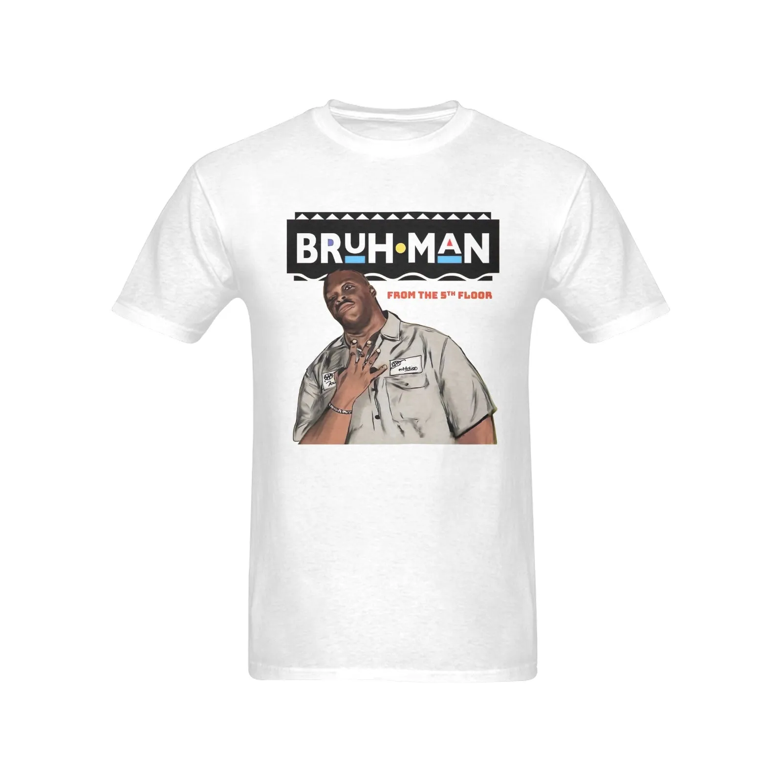 Martin - Bruh Man From The 5th Floor Men's T-shirt 100% Cotton