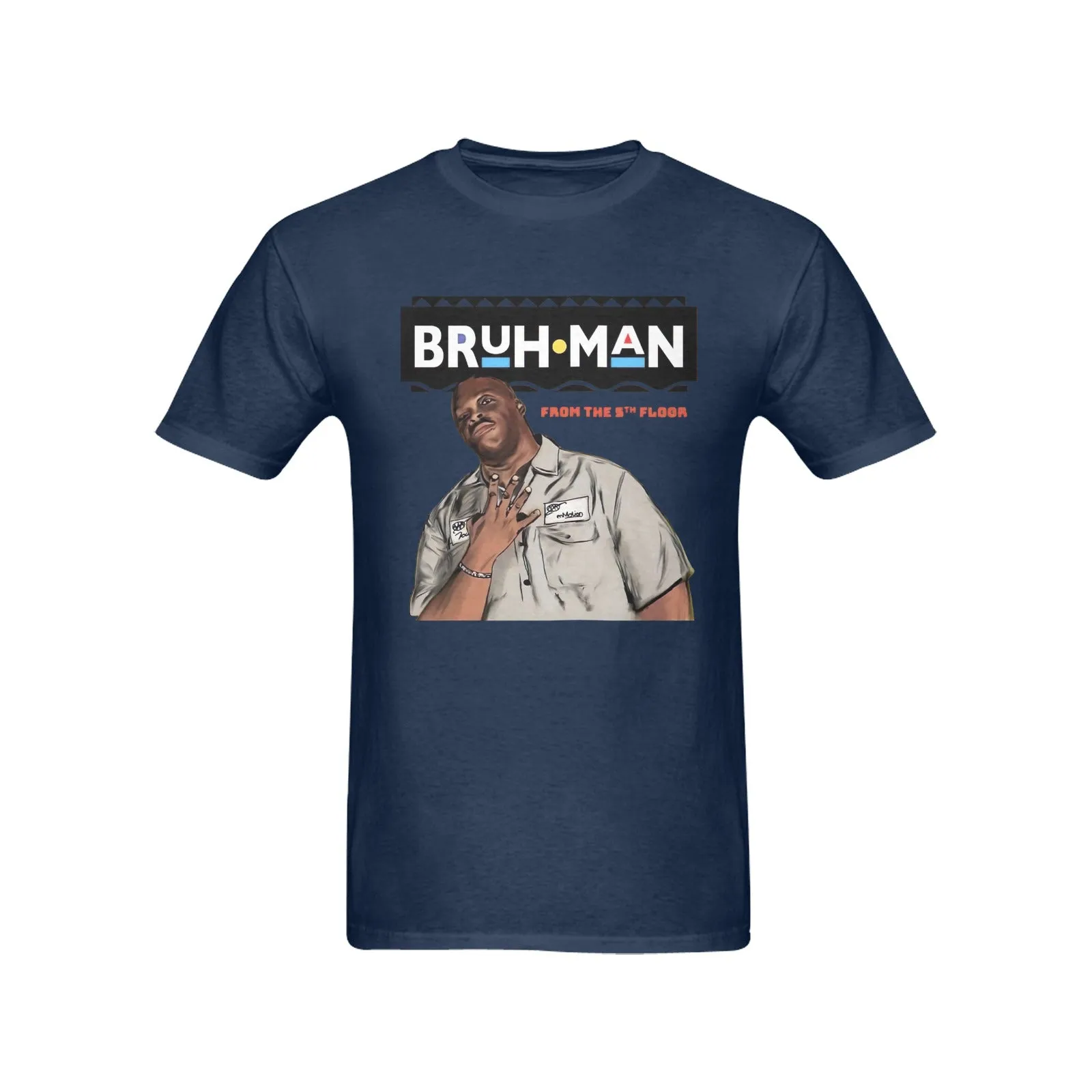 Martin - Bruh Man From The 5th Floor Men's T-shirt 100% Cotton