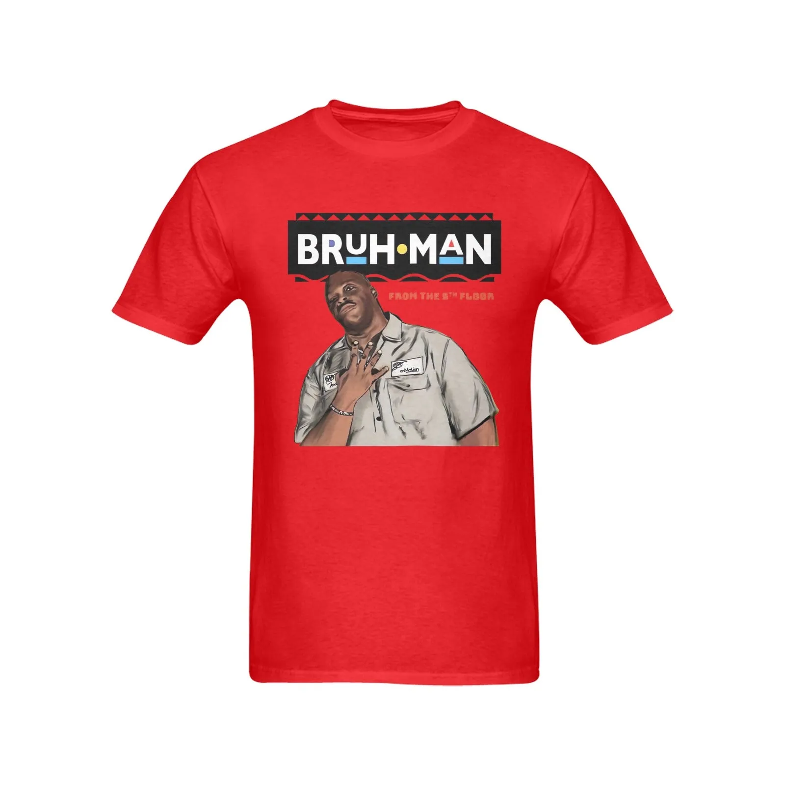 Martin - Bruh Man From The 5th Floor Men's T-shirt 100% Cotton
