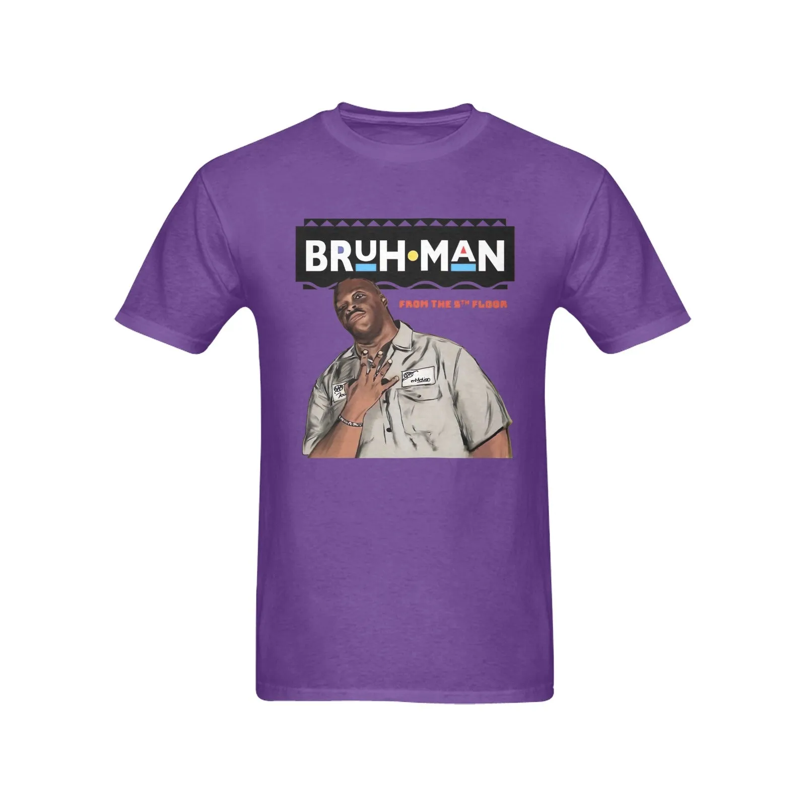 Martin - Bruh Man From The 5th Floor Men's T-shirt 100% Cotton