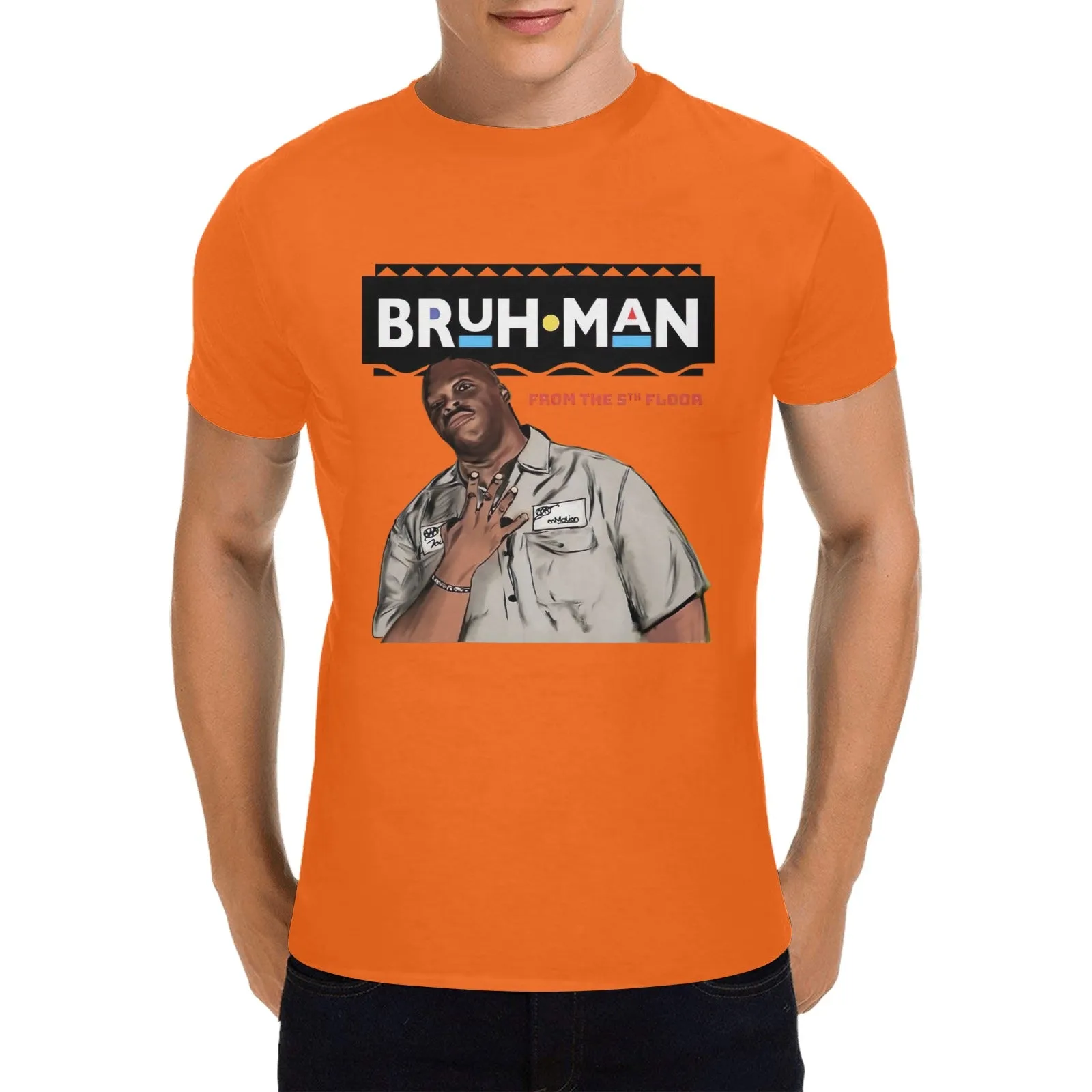 Martin - Bruh Man From The 5th Floor Men's T-shirt 100% Cotton
