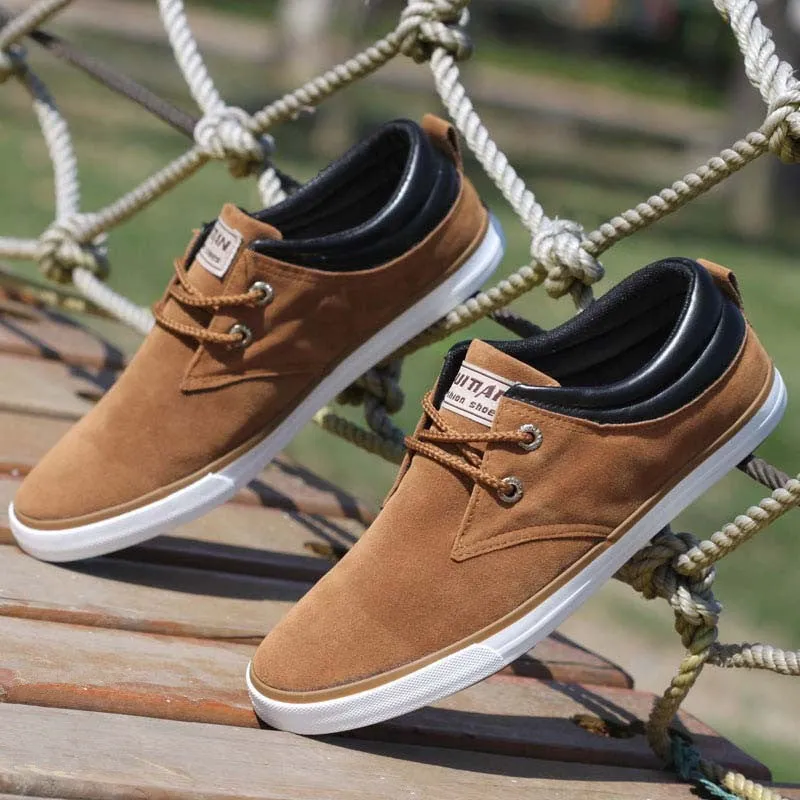 Men Shoes Lace Up Men Canvas Shoes Male Casual Shoes For Men Trainers Black